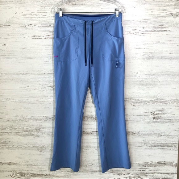 *3/$20* LYNX Trailblazer Scrub Pants XS Blue - Picture 2 of 12